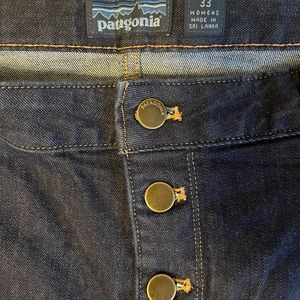 Patagonia jeans dark slim